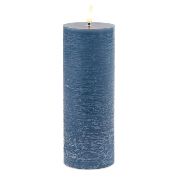 Melrose FIA Wick Candle Blue 3 Inch x 8 Inch 1 Count