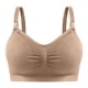 thumbnail image 1 of Sujetador de lactancia ajustable con hebilla superior, ropa interior inalámbrica, sujetador de lactancia push up antiflacidez para mujeres embarazadas con almohadilla para el pecho, 1 of 6