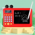 thumbnail image 4 of Calculatrices pour Enfants avec Bloc-Notes, Addition Soustraction Division Multiplication Calculatrice Mathématique Machine d'Apprentissage avec Tablette d'Écriture, 4 of 8