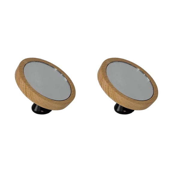 Billuyoard Adjustable Shot Mirror Wooden Base 7cm Type2