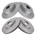 thumbnail image 2 of TRQ Front and Rear Brake Rotors Set Premium G-Coated Fits Select 2013-2017 Ford C-Max 2013-2016 Escape, 2 of 7