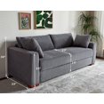 thumbnail image 3 of VANACC Sofa, Modern Couch with Soft Corduroy Upholstered, 3 Seater Comfy Couch for Living Room Home Office - Grey Couch,Adult, 3 of 6