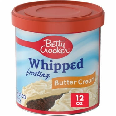 Betty Crocker Gluten Free Butter Cream Whipped Frosting