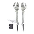 thumbnail image 2 of Skeleton Arm Light, 8 Modes Scary Ambience Halloween Lamp  For Garden For Lawn, 2 of 8