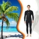 thumbnail image 3 of DivaSail Wetsuits Buceo Traje de buceo Hombre y traje de mujer Sun-Pieces Sunprotection Sumpsuit para buceo Snorkeling Surfing Natación Negro 【XXL】 Eigraketly OD003282-04, 3 of 7