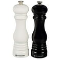 thumbnail image 1 of Le Creuset Salt and Pepper Mill Set, 8-Inch Black and White, 1 of 4