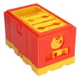 thumbnail image 2 of Herramienta De Apicultura, Caja De Apicultura Liviana De PP Fácil De Usar Para Abejas Italianas ANGGREK Rojo, 2 of 8