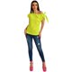 thumbnail image 5 of Blusa de popelina Roman Fashion/Juvenil, 0436 (Lima) verde lima M Roman Fashion BL-ELY-0436-LIMA, 5 of 5