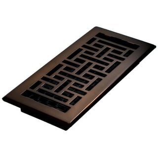 Decorative Vent Cover, Floor Register Anodized Light Bronze – kul grilles