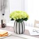 thumbnail image 3 of 5 hortensias artificiales, ramo de hortensias, adecuado para bodas, hogar, hoteles, decoración de fiestas, arreglos florales (verde), 3 of 5