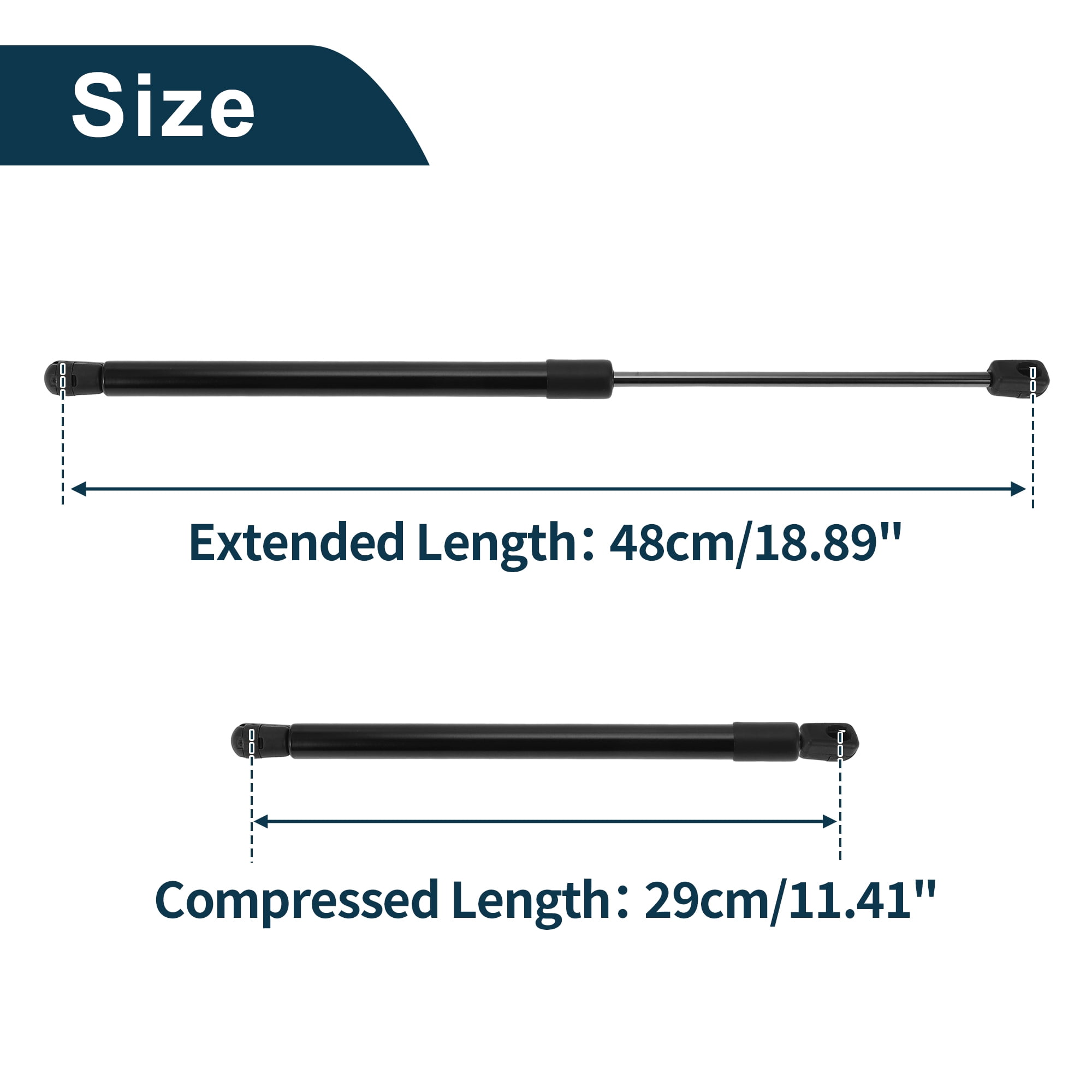 Unique Bargains Lift Supports Struts for Suzuki XL-7 2007-2009 No.22735958 Front Hood