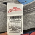 thumbnail image 3 of Miles Morales Gray Cotton  Kids Graphic Size 18 Tshirt, 3 of 4