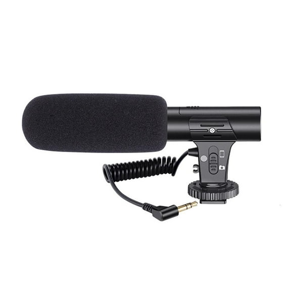 Yammee Professional Camera Microphones For DSLR Cameras With Long Battery For Interviews Live Streaming