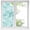Blue, variant on Mossy Fronds Window Privacy Film, Sage Green Leaf Plant Canvas Weave Texture Frosted Glass Window Clings Static Cling UV Heat Blocking Reusable Door Sticker for Bathroom 19.6 x 39.3 Inch