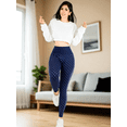 thumbnail image 2 of LEGGING DE DAMA TEXTURIZADO UNITALLA STRETCH MALLAS DEPORTIVAS MALLONES DE MUJER, 2 of 5