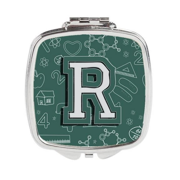 Letter R Back to School Initial Compact Mirror