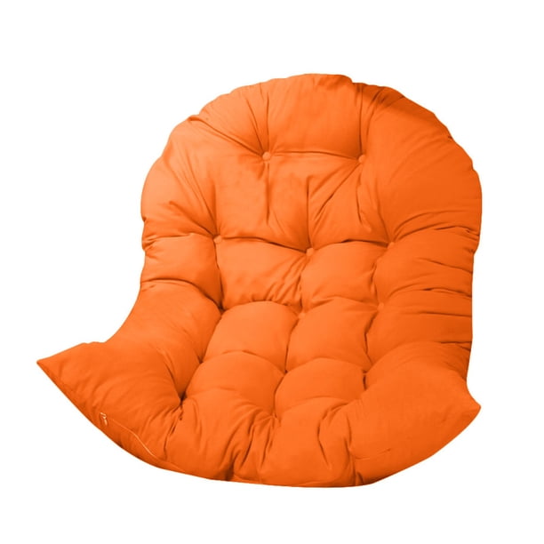 Cojín de asiento de cesta colgante de columpio de alta calidad, almohadilla de silla de hamaca de huevo colgante gruesa para Patio y jardín Fivean unisex