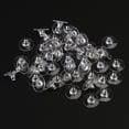 thumbnail image 3 of MasteelfCA 50pcs Earrings Backs Clutch With Plastic Pad for Jewelry Use (White K), 3 of 7