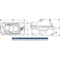 thumbnail image 3 of Little Giant VCMX-20ULS-C 115 Volt, 84 GPH, 1/30 HP, Automatic Condensate Removal Pump, 6-Ft. Power Cord, Safety Switch, Anti-Sweat Sleeve, Blue, 554542, 3 of 9
