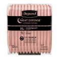 Depend Night Defense Women's Overnight Adult Incontinence Underwear, XL, Light Pink, 26ct