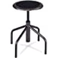 thumbnail image 3 of Safco Diesel Base Basse - Tabouret - Pivotant - Cuir, Acier - Étain, 3 of 8