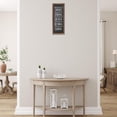thumbnail image 3 of IH Casa Decor Framed Rect. Signe De Bois Que Dieu Vous Fait Avancer, 3 of 4