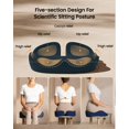 thumbnail image 3 of Cojín de asiento ProtoArc, espuma viscoelástica ergonómica, 46 x 41 x 10 cm, 3 of 8