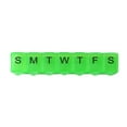 thumbnail image 1 of Plastic Weekly Pill Box Daily Organiser Medicine Tablet Storage 1pcs, 1 of 8