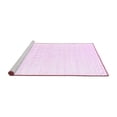 thumbnail image 2 of Ahgly Company Machine Washable Indoor Rectangle Solid Pink Modern Area Rugs, 8' x 10', 2 of 4