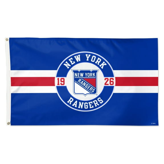 WinCraft New York Rangers 3' x 5' Applique Flag