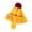 Yellow-S, variant on Winter Knit Caps Pet Featuring Open Ear Dog Cats Warm Windproof Hat Winter