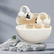 thumbnail image 1 of Auriculares inalámbricos con conducción ósea Bluetooth, diseño de clip abierto para correr, beis, 1 of 9