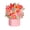 Pink, variant on Creative Floral Bouquet Note Card, 3D Flower Greeting Card with Envelopes, Versatile Universal Card for Daily Blessings & Holiday Gifting Occasions