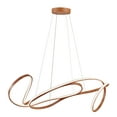 thumbnail image 2 of Moscow LED Chandelier // Light Wood, 2 of 4