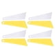 thumbnail image 1 of Yunxwd 8pcs aplicador de Barras de Pegamento, Ligero y portátil, Reutilizable, esparcidor de Pegamento de plástico, raspador de Pegamento de Cuero para Manualidades de Bricolaje, Amarillo y Blanco, 1 of 5