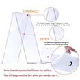 thumbnail image 3 of 10 piezas de soportes para libros de acrílico transparente, soportes para mercadería como sujetalibros y soportes, 3 of 5