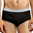 thumbnail image 2 of Men's 100% Cotton Color Briefs, Multi-Colors XL, 6-Pack, 2 of 5