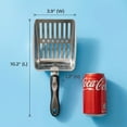thumbnail image 5 of Cat Litter Scoop with Hooks, Heavy Duty Metal Litter Scoop, Stainless Steel Scoop for Cats, Silver, 5 of 7