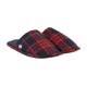 thumbnail image 1 of Crosshatch - Pantuflas Twostep Slip-on Diseño Cuadros para Hombre (Rojo), 1 of 2