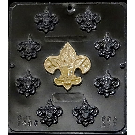 1296 Boy Scout Chocolate Candy Mold