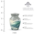 thumbnail image 2 of Majestic Ocean Swell -Miniature Urns For Human Ashes - Decorative Urns - Cremation Urns For Burial - Urns For Human Ashes Adult Female (Size-3inch,2pcs), 2 of 5