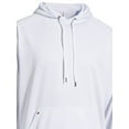 thumbnail image 2 of Expert Brand Men's Fleece Tec Pullover Hoodie Sweater, White, XL, 2 of 4