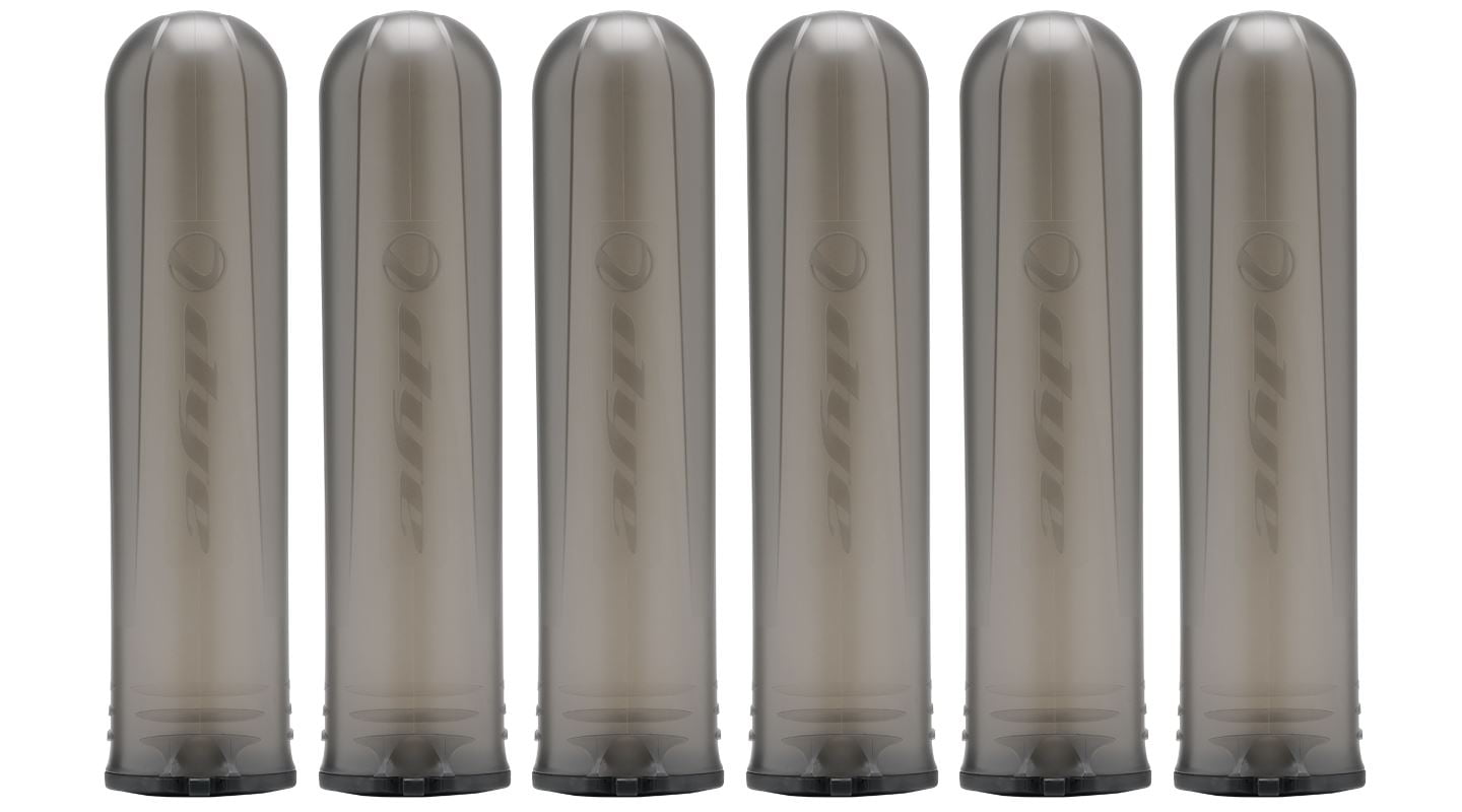 6 Pack GXG Paintball 140 Round Pod Black 