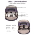 thumbnail image 3 of Mochila LOVEVOOK para mujer, portátil de viaje de 15.6 pulgadas con puerto USB, 3 of 9
