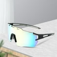 thumbnail image 3 of 1 Pair Unisex Sports Glasses Polarized Lens Impact Resistant Anti-UV Ultra Light Goggles for Outdoor Riding Skiing, 3 of 7
