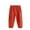 Red, variant on BELLZELY Toddler Boys Clothes Boys Casual Trousers Cargo Pants Fashion Solid Color Length Pants Elastic Cuffs Pants