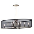 thumbnail image 2 of Kichler Lighting - Eight Light Pendant - Chandelier Oval Pendant - Titus - 8, 2 of 2