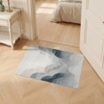 thumbnail image 2 of ODIKA 2'x3' Ultra-Soft Accent Mat, Under Abstract Decorative Watercolor Gradient Contemporary Plush None Washable, Bare feet friendly, Easy Care Indoor rug for Bedside, Footrest, 2 of 7