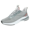 thumbnail image 1 of WEAIXIMIUNG Men's Sneakers Size 10 Men Sports Shoes Fashionable New Pattern Color Blocking Mesh Breathable and Comfortable Lace Up Casual Shoes, 1 of 9