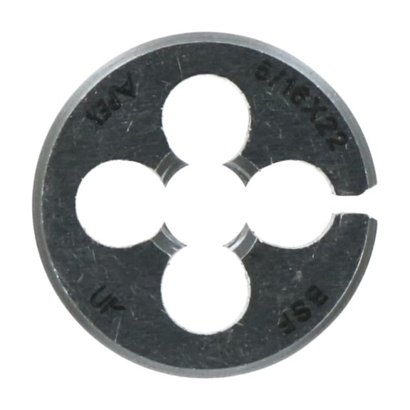 5/16" x 22 BSF 25mm Circular Die 1" Carbon Steel Thread Cutter BSF
